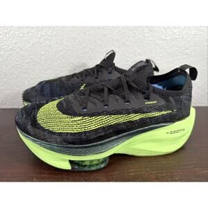 Nike Air Zoom Alphafly Next% Lime Blast Black Green CI9925-400 Men’s Size 8
